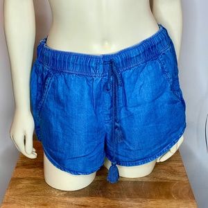 LOFT | Chambray Denim Shorts